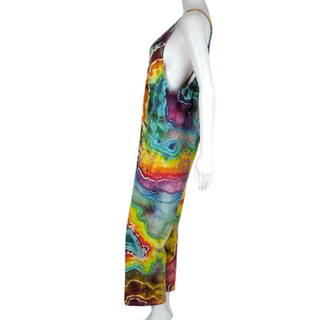 Women's Small Rainbow Tie-dye Jumper