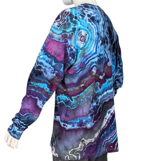 Men's XL Tie-dye Long-Sleeved T-Shirt