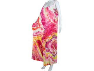 Women's XL Geode Tie Dye Jumpsuit