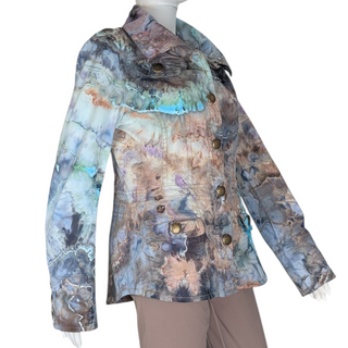 Women's Large Upcycled Tie-dye Jacket