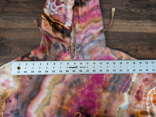 Men's Small Tie-dye Pullover Hoodie