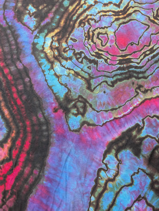 Women's Large Reverse Tie-dye Maxi Skirt