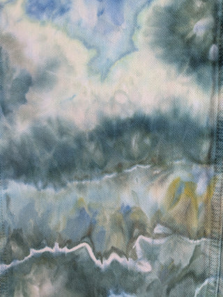 Women's Small Tie-dye Overalls