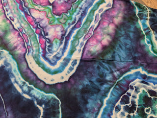 Women's Medium Geode Tie-Dye Dress