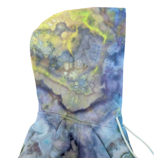 Men's Medium Tie-dye Zip-up Hoodie