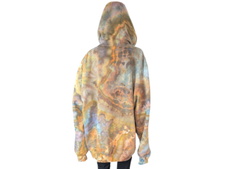 Men's 2XL Tie-dye Zip-up Hoodie