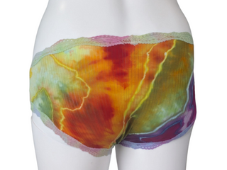 Women's Small Tie Dye Underwear