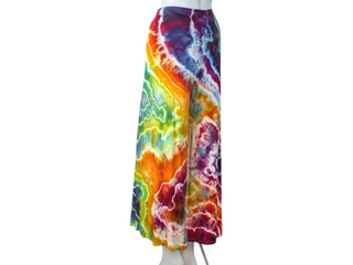 Women's XXL Tie-dye Capri Palazzo Pants