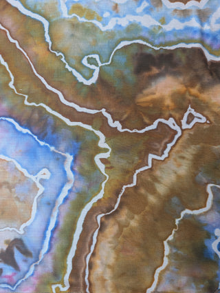 Women's XL Tie-dye Top