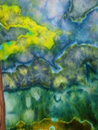 Women's Large Tie-dye Overalls