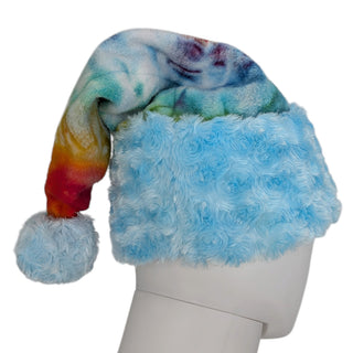 Adult Tie-dye Santa Hat