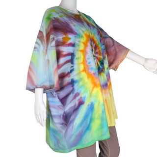 Men's 5XL Tie-dye Spiral T-Shirt