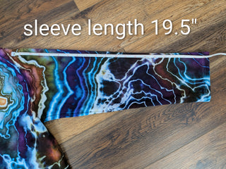 Women's XS Tie-dye Lightweight Pullover Hoodie