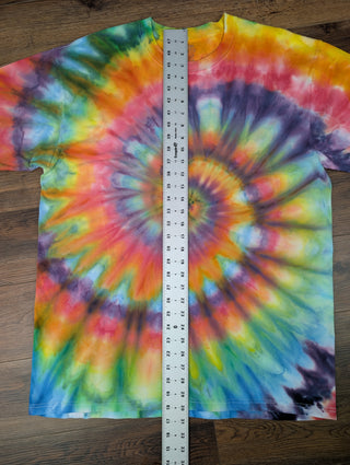 Men's XL Spiral Tie-dye T-Shirt