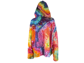 Women's 2XL Tie-dye Pullover Hoodie