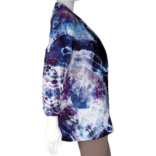 Women's Small Upcycled Tie-dye Blazer