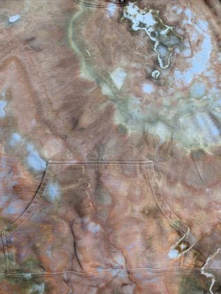 Men's 4XL Tie-dye Pullover Hoodie