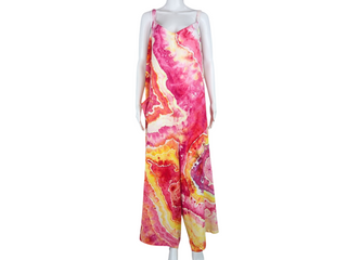 Women's XL Geode Tie Dye Jumpsuit