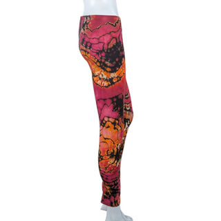 Women's Large Reverse Tie-dye Leggings