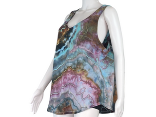 Women's XXL Tie-dye Tank Top
