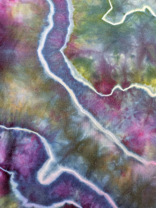 Women's XL Tie-dye Flare Yoga Pants