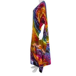 OSFA Tie-dye Rayon Caftan