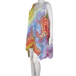 Women's XL Tie-Dye Dress