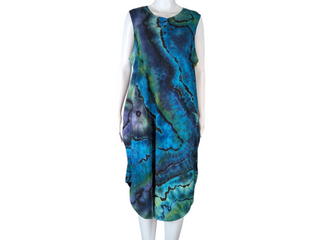 Women's 3XL Reverse Tie-dye Dress