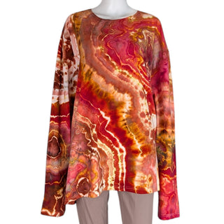 Men's 3XL Geode Long-Sleeve T-Shirt