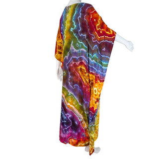 OSFA Tie-dye Rayon Caftan