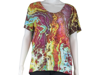 Women's XL Tie-Dye T-Shirt
