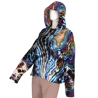 Women's XS Tie-dye Lightweight Pullover Hoodie