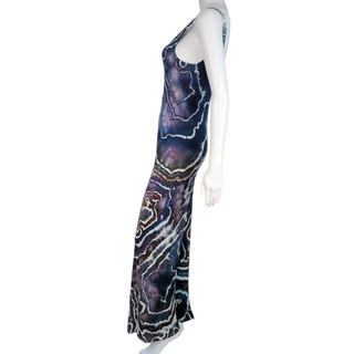 Women's Small Tie-dye Rayon Jumpsuit