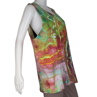 Men's XL Geode Tie-dye Tank Top