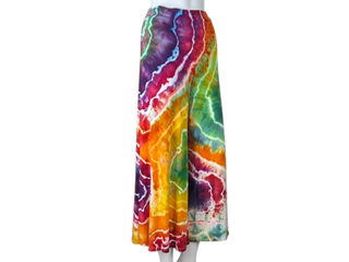 Women's XXL Tie-dye Capri Palazzo Pants