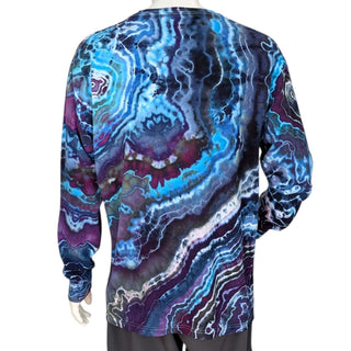 Men's XL Tie-dye Long-Sleeved T-Shirt