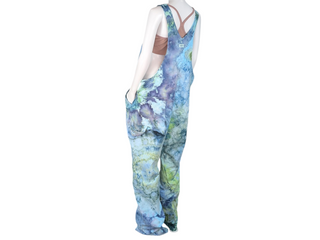 Women's 2XL Tie-dye Overalls
