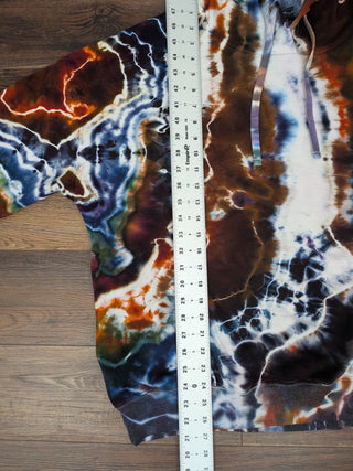 Women's XL Tie-dye Pullover Buffalo Hoodie