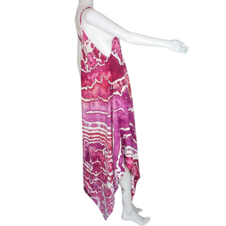 Women's XXL Tie-dye Maxi Dress