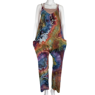 Women's Large Tie-Dye Jumpsuit