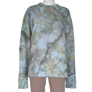 Men's XL Tie-dye Crew Neck Sweatshirt