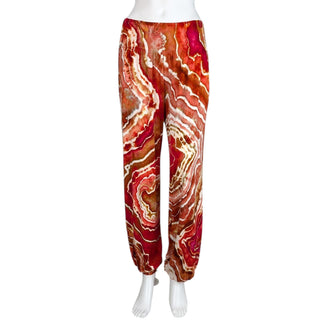 Women's Large Tie-dye Harem Pants