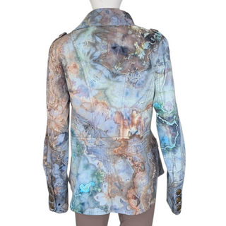 Women's Large Upcycled Tie-dye Jacket