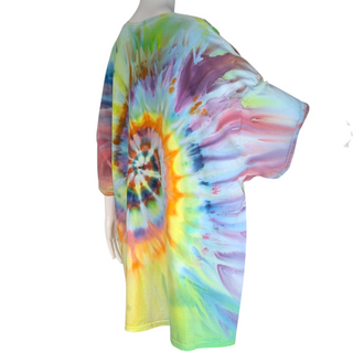 Men's 5XL Tie-dye Spiral T-Shirt
