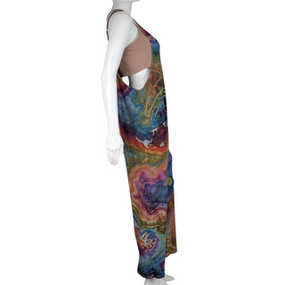Women's Large Tie-Dye Jumpsuit