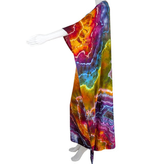 OSFA Tie-dye Rayon Caftan