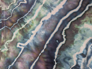 Women's Large Tie-dye V-Neck Top