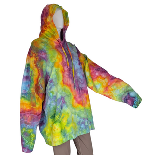 Men's 4XL Tie-dye Pullover Hoodie