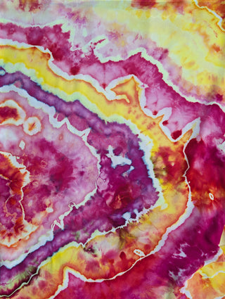 Women's XL Geode Tie Dye Jumpsuit