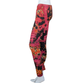 Women's Large Reverse Tie-dye Leggings